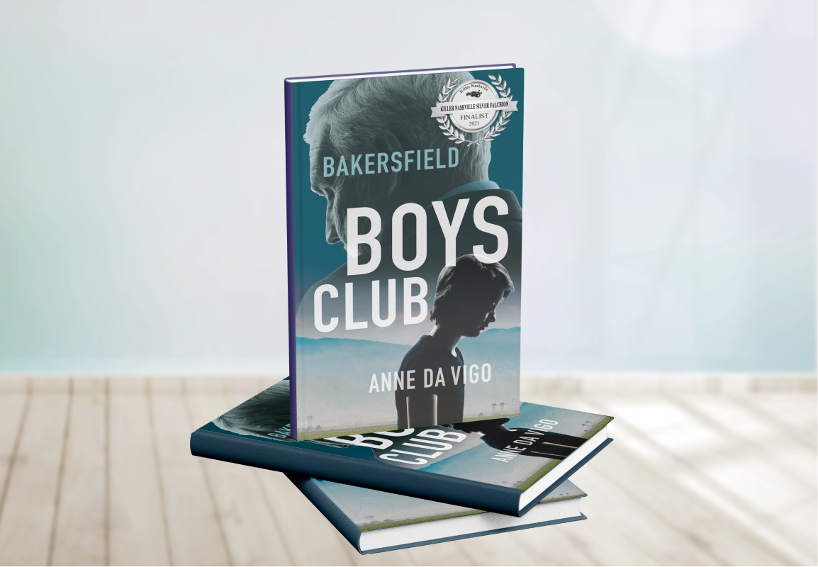 Bakerfield Boys Club book on floor with light background